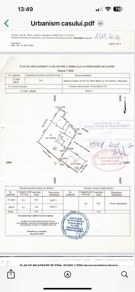 Sector 1, strada Petru Maior 116,